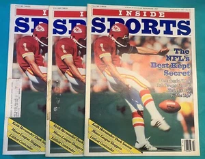 Lot of 3 - 1981 Inside Sports Magazine Kansas City Chiefs Football - Grupp - Picture 1 of 4