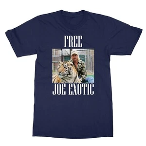 FREE Joe Exotic Tiger King New Funny Shirt Men's T-Shirt - Picture 1 of 16