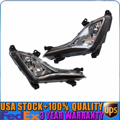 Fog Lamp Lights Left & Right for Hyundai Elantra GT 2013 2014 2015 2016 2017 - Изображение 1 из 4