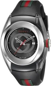 Gucci Sync L YA137301 Women's Quartz Rubber Band Watch - Retail Price $670 - Picture 1 of 4