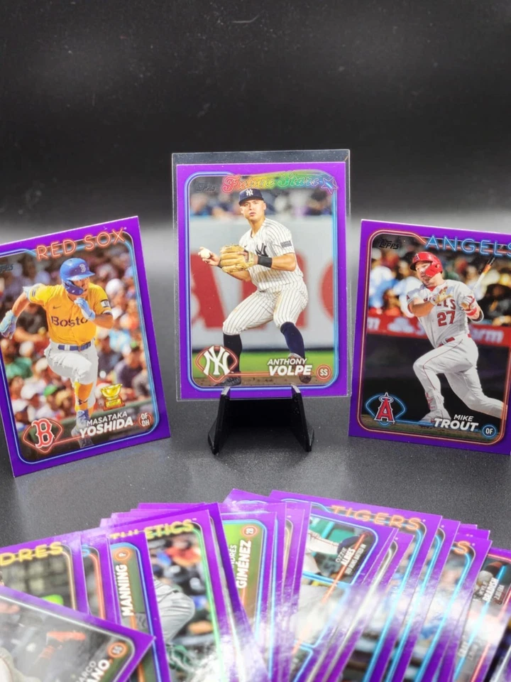 2024 Topps Series 1 - Meijer Purple (1-350) - You Pick - FREE SHIPPING - Image 1 of 1