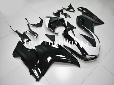 Black White ABS Injection Fairing Kit Fit for 2007-2011 Ducati 848 1098 1198 - Изображение 1 из 4