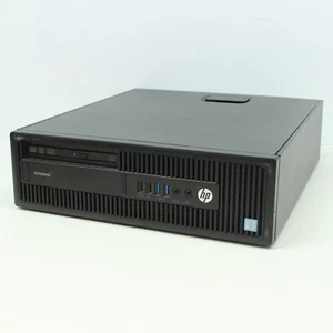 HP EliteDesk 800 G2 SFF Windows 10 Desktop PC Intel i7 6700 3.4GHz 8GB 240GB SSD - Picture 1 of 14