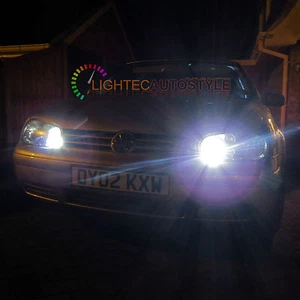 VW GOLF XENON PURE COOL WHITE HIGH POWER SMD LED SIDELIGHT SIDE LIGHT T10 501 - Picture 1 of 5