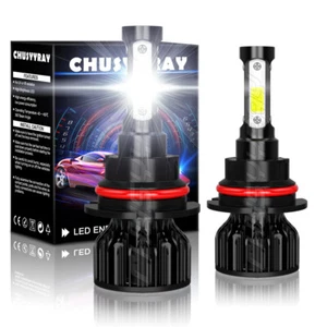 LED Headlight Bulbs White Fit Peterbilt 330 335 325 337 340 348 382 384 386 387 - Picture 1 of 12
