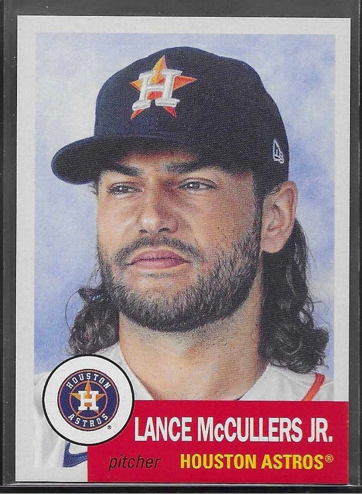 2021 TOPPS LIVING SET # 460 LANCE McCULLERS JR. Houston Astros 1,377 Printed a - Image 1 of 1