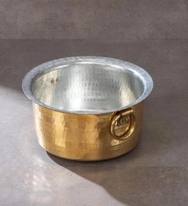 P-TAL Messing Suppentopf mit Deckel - Bild 1 von 9