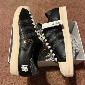 2005 ADIDAS SUPERSTAR CONSORTIUM UNDFTD UNDEFEATED BLACK SNAKE 133742 US11 - Picture 1 of 16