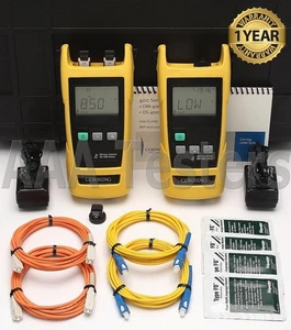 Corning Siecor LTK-4MDSD SM MM Fiber Loss Test Set OS-4MDSD OM-410 LTK4MDSD - Picture 1 of 13