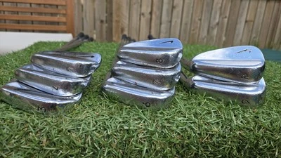 Nike Forged Tour Blades 3-PW Tiger Woods Iron SET Mens TTDG S300 Stiff Mens RH - Image 1 of 4