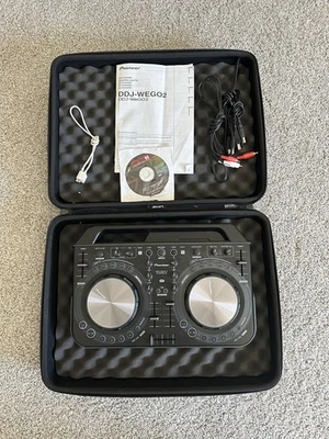 Pioneer DDJ-WeGo2-K 2-Channel Dual Deck Controller - Black - w/ Case & Cables  - Image 1 of 3