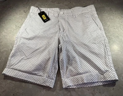 Armani Exchange Men's Size 32 Cotton Shorts Black/White Polka Dot Retail $100.00 - Image 1 of 4