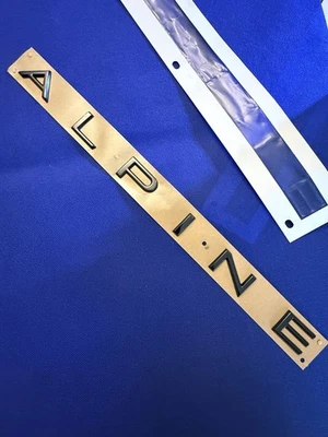 Logo Stemma Monogramma RENAULT Alpine Nero A110 A320 A290 Gr R 6020018483 - Immagine 1 di 4