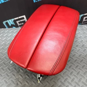 OEM 2014-2019 BMW X5M F85 X6M F86 ARM REST ARMREST MUGELLO RED CENTER CONSOLE - Picture 1 of 13