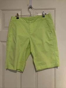 Women’s Polo Golf By Ralph Lauren Size: 4 Neon Green Chino Shorts - Picture 1 of 8