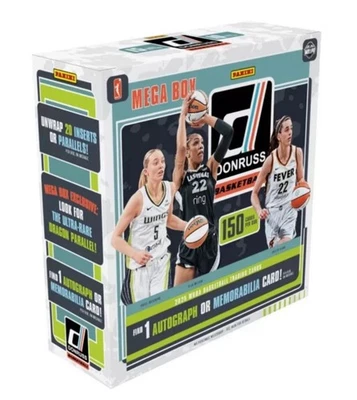 2025 Panini Donruss WNBA Mega Box Factory Sealed In Hand Ships Fast - Image 1 of 4
