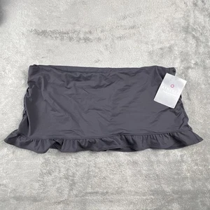 Falda de Natación Athleta con Volantes Calzoncillo Incorporado Gris Oscuro Talla Grande Nueva con Etiquetas - Imagen 1 de 9