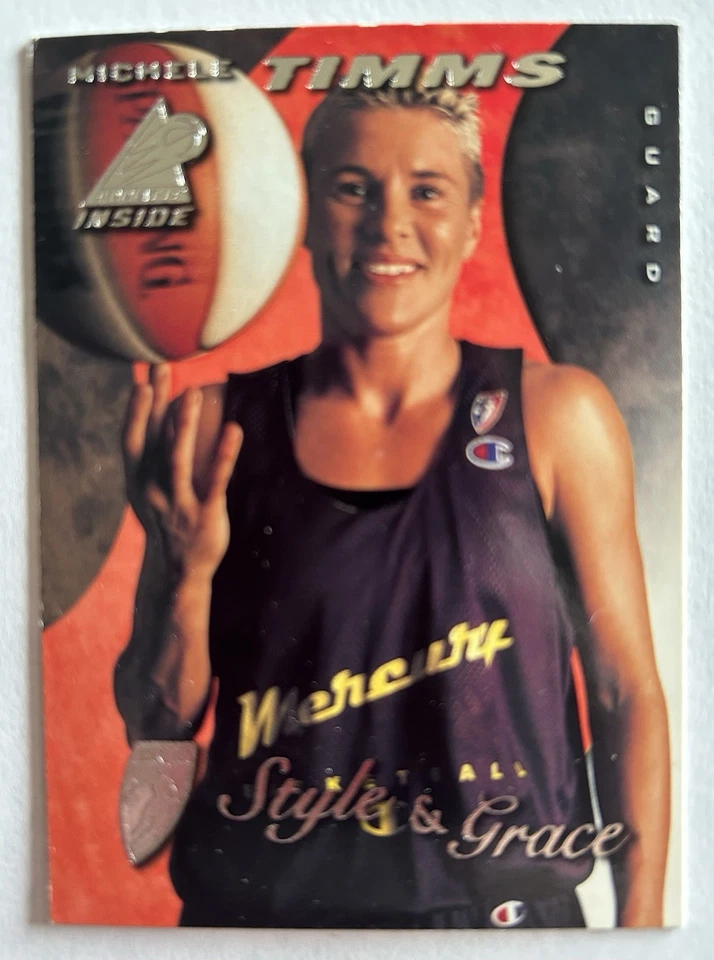 1997 Pinnacle Inside WNBA #75 Michele Timms Court Collection - Image 1 of 1