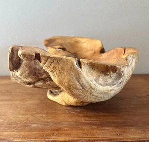 Stinson Studios Burlwood Bowl Ontario Canada Table Decor 14”x11”x5” - Picture 1 of 10