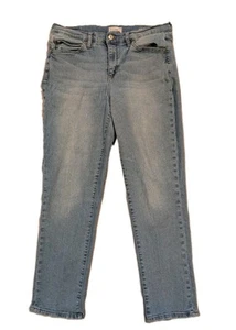 Nicole Miller New York Nolita Boyfriend Jeans Größe 8 (30x27) helle Waschung - Bild 1 von 9