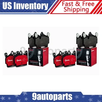 Juego de pastillas de freno delanteras traseras Brembo pastillas de cerámica para Hyundai Elantra 2011-2016 Foto 1 de 4