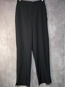 All In Motion Womens Airy Sleek Ribbed High Rise Wide Leg Pants Black Size S EUC - Picture 1 of 7