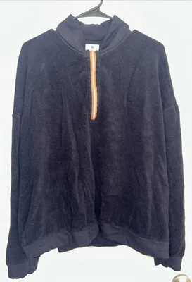 Sudadera de mujer Sundry talla 4 (XL) manga larga felpa polar cremallera en contraste Foto 1 de 4