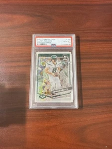 2023 Donruss Optic Aaron Rodgers White Sparkle Prizm PSA 10 SSP #148 - Picture 1 of 2