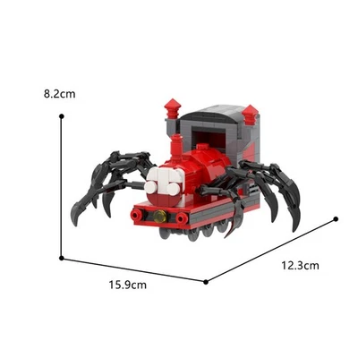 Compatible Spider Train Monster Model 266 from Horror Video Game Build Moc - Image 1 of 4