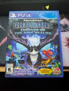 DreamWorks Dragons: Legends of the Nine Realms - PS4 NUEVO ENVÍO GRATUITO A EE. UU. - Imagen 1 de 5