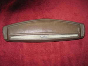 76-77 Chevrolet Chevelle El Camino Horn Pad Brown Wood Grain - Picture 1 of 6