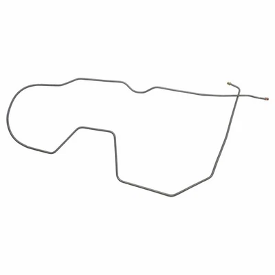 Fits 1980-86 Jeep CJ7 Front To Rear Brake Line Set Intermediate Center OE Steel - Image 1 of 4