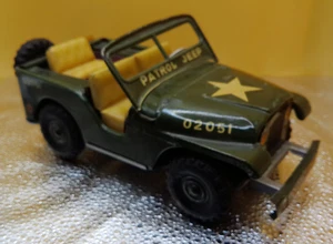 Patrol Jeep friction car vehicle Nomura TN trademark 02051 made in Japan J-35 - Picture 1 of 8