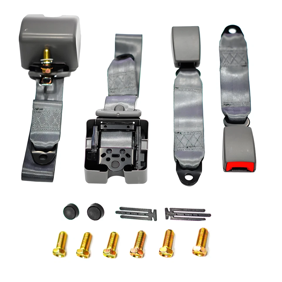 2x Kits de correas de cinturón de seguridad ajustable de 3 puntos genuino Chevrolet P30 para vehículo de automóvil Foto 1 de 4