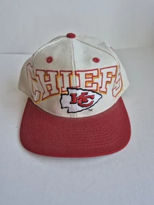 Vintage Kansas City Chiefs Cap Team NFL Snapback One Size - Picture 1 of 7