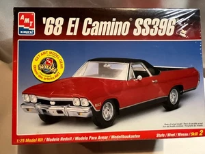 1968 Chevy El Camino SS396 Plastikautomodell Maßstab 1:25 AMT - Bild 1 von 8