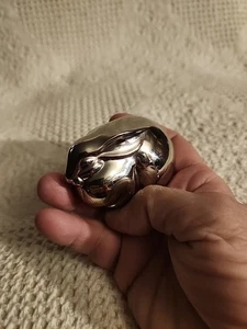 DANSK Silver Tone Cute Rabbit Figurine Paperweight - Picture 1 of 6