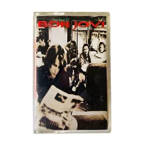 Music Audio Cassette Tape Bon Jovi Cross Road The Hits - Picture 1 of 4