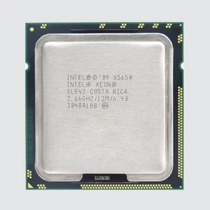 Intel Xeon X5650 SLBV3 2.66 GHz 6.4 GT/s 12MB LGA 1366 B Grade CPU Processor - Picture 1 of 1