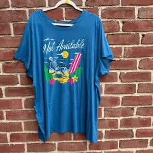 Camiseta deportiva Heritage talla 2x nueva sin etiquetas Torrid Skeleton verano calce clásico talla 2x - Imagen 1 de 3