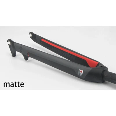 WACAKO Full Carbon Forks 700C Road Bike Rigid Fork Straight Tube Disc Brake Fork - Image 1 of 4