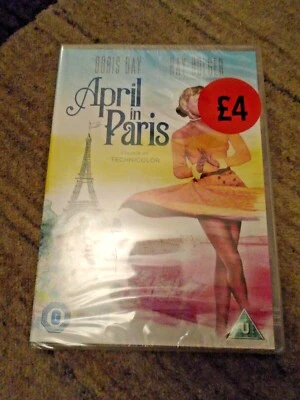 April in Paris (1952) - Doris Day - DVD - Region 2 - New & Sealed  - Image 1 of 2