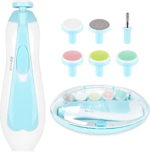 Baby Nail Trimmer Electric,Baby Nail Clippers, 6 in 1 FREE SHIP - Picture 1 of 6