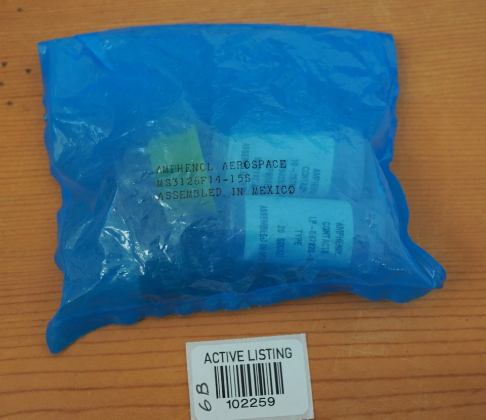 1-Amphenol Aerospace MS3126F14-15S Kit - Image 1 of 1