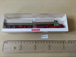 WIKING, CAMION SEMI REMORQUE 1/87e - Foto 1 di 1