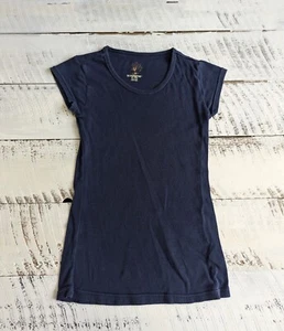 Maglietta bambino No Boundaries taglia M vintage Y2K blu navy - Foto 1 di 3