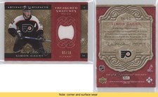 2007-08 Upper Deck Artifacts Treasured Swatches Red /10 Simon Gagne #TS-SG Patch