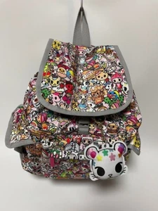 LeSportsac Tokidoki Rucksack mit Schlüsselanhänger kawaii - Bild 1 von 8