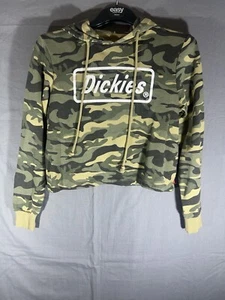 Dickies Cropped Hoodie Camo Size XS In Excellent Condition (0521) - Picture 1 of 10
