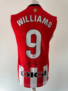 Camiseta firmada INAKI WILLIAMS - Athletic Club Bilbao - PRUEBA/CERTIFICADO DE AUTENTICIDAD - España Ghana - Imagen 1 de 6